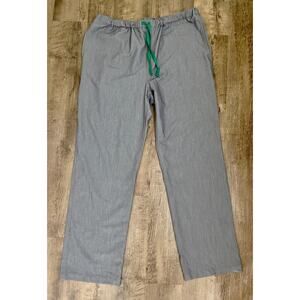 Figs Men's Graphite Grey Drawstring 4 Pocket Scrub Pants (B23)